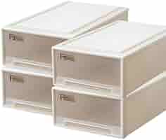 Amazon｜Fits フィッツケース 衣装ケース まとめ買い4個セット